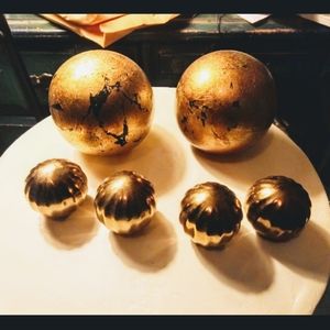 Golden Ball Decor